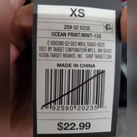 NWT Mossimo Long Sleeve Blouse - Picture 6 of 7